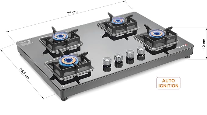 Sujata Premium Gas Stove SGT PR 72 | Zakamlova Hardware Store