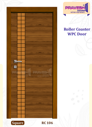 Pravesh WPC Plastic Doors 24mm RC-106