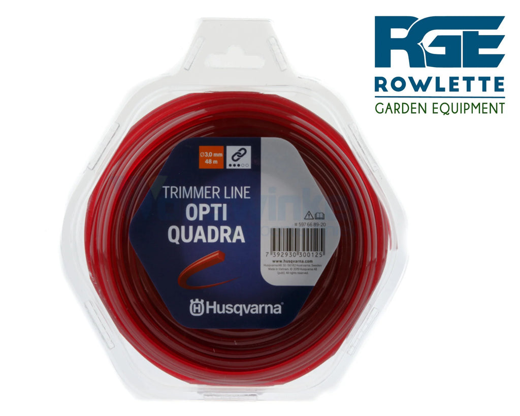 Husqvarna Brushcutter Opti Quadra 3.0 Mm 48 M Red Strimmer Line