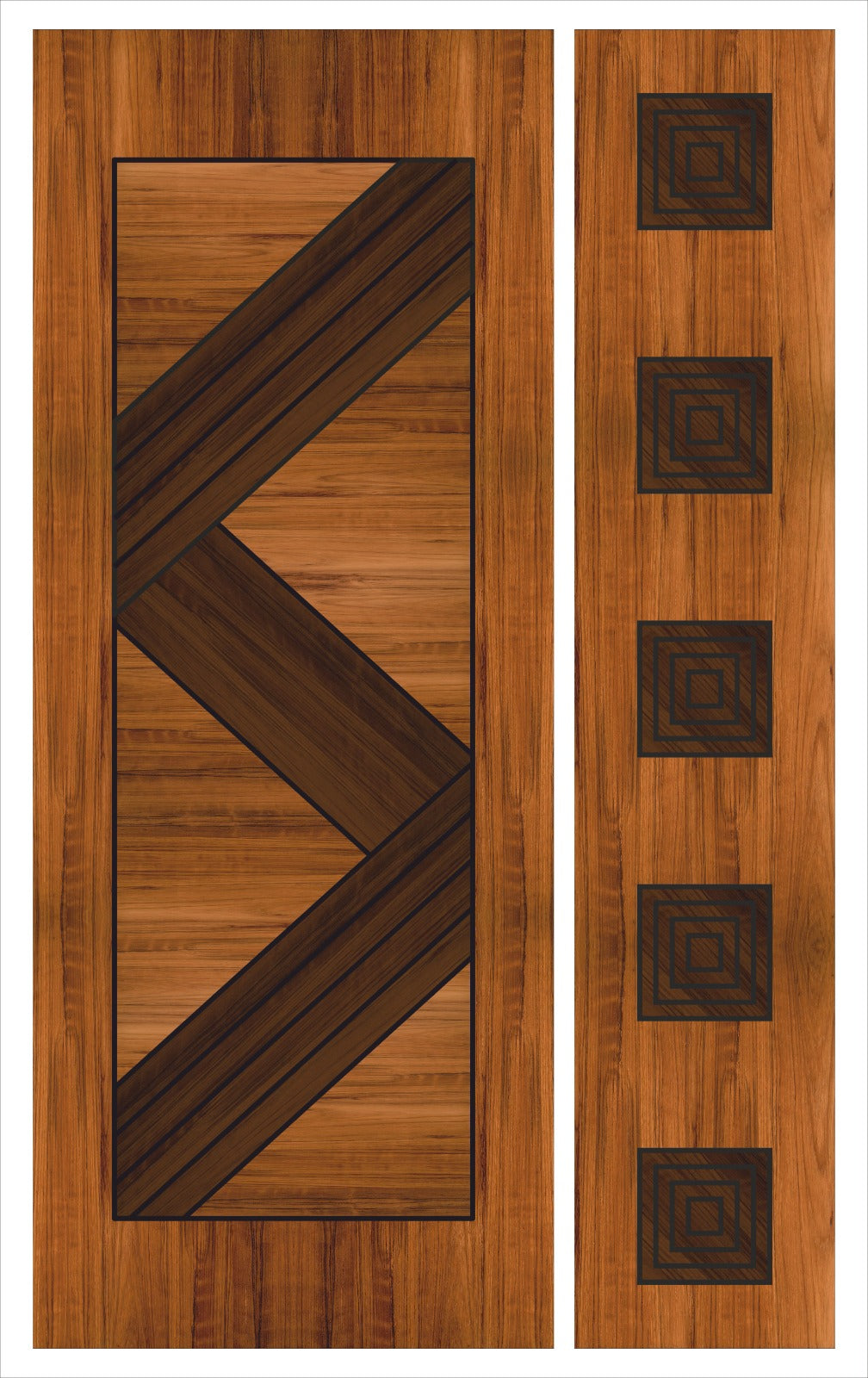 Pravesh Carte Double Doors SRK340
