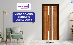 Pravesh Membrane Double Doors MCG09