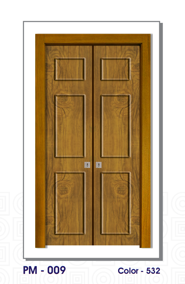 Pravesh Membrane Double Doors PM009