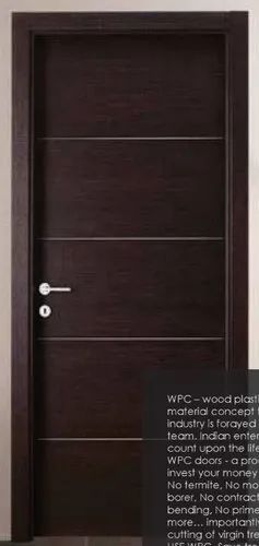 VTR Doors Wpc Frames And Doors, For Home, Exterior