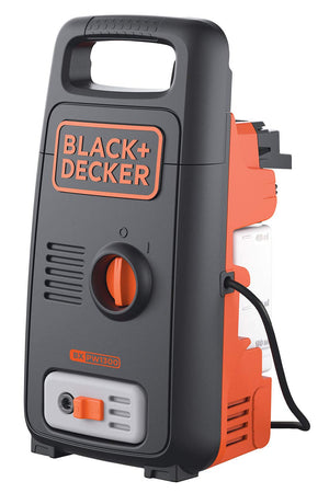 BLACK+DECKER BW13 1300Watt 100 Bar,390 L/hr Pressure Washer for Car wash and Home use