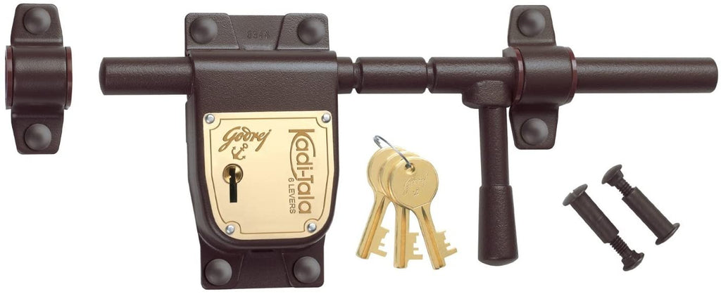 Godrej Locks 5092 Kadi Tala - 275 mm (Texture Brown)