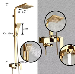 Shower Set Gold