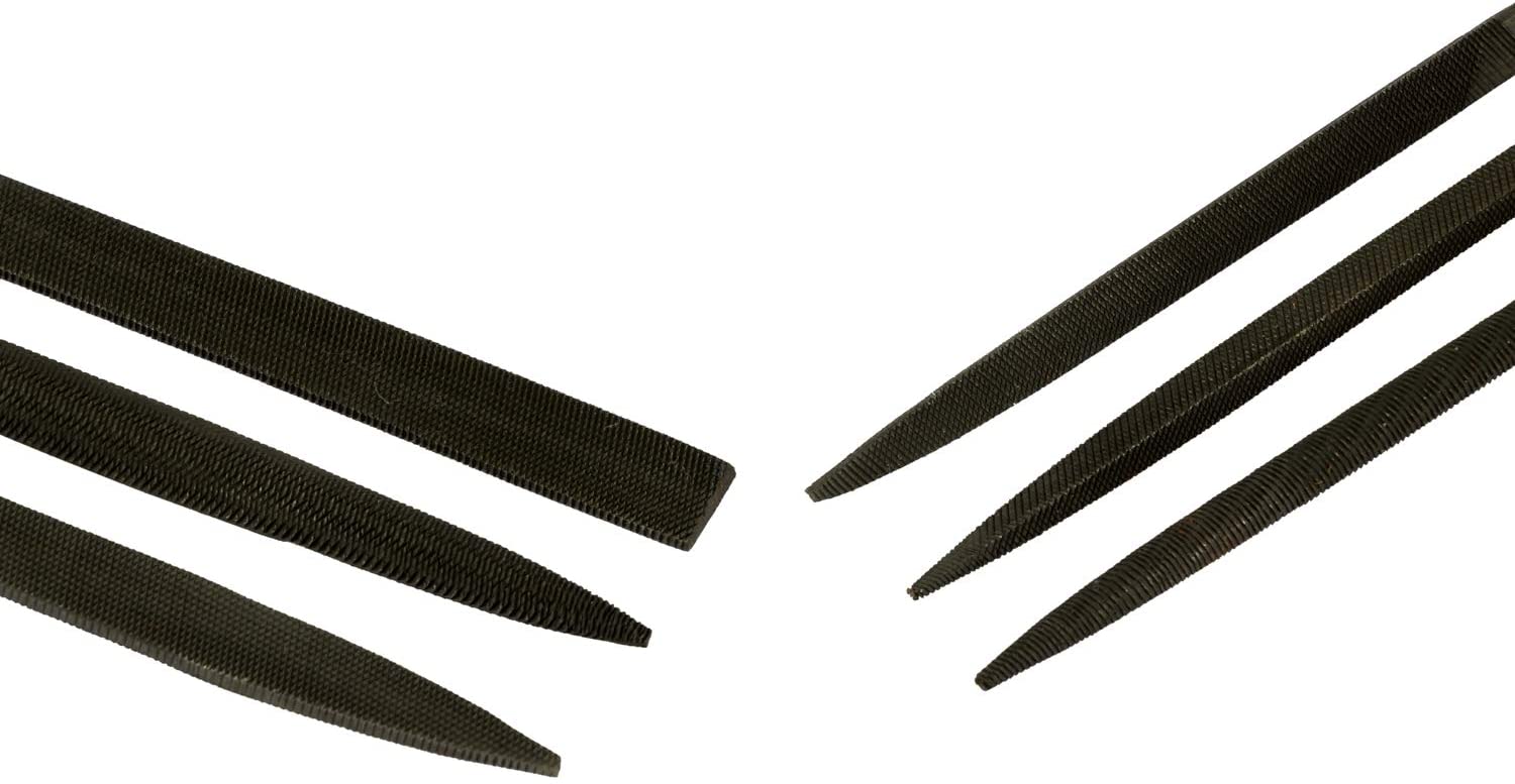 Black+Decker Needle File, BDHT22148, 6 Pieces Set