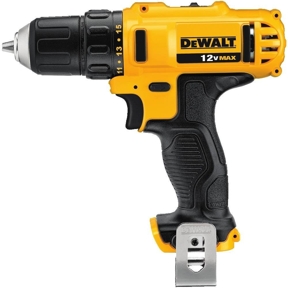 Dewalt DCD716D2 12V MAX 10mm XR Lithium-Ion Cordless Hammer Drill/Driver with Ah Batteries included