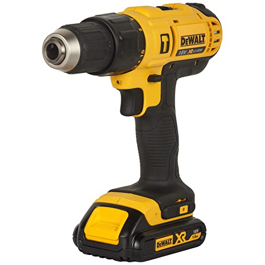 DEWALT DCD776S2 18V 13mm XR Lithium-Ion Cordless Hammer Drill/Driver with 2x1.5 Ah Batteries included