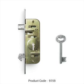 Godrej Narrow Mortise  Mildsteel Hook Bolt 9159 4 Lever