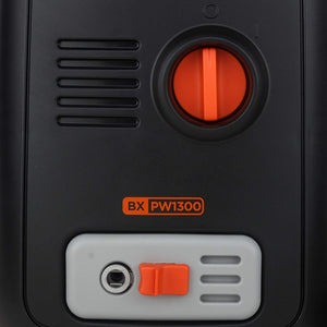 BLACK+DECKER BW13 1300Watt 100 Bar,390 L/hr Pressure Washer for Car wash and Home use