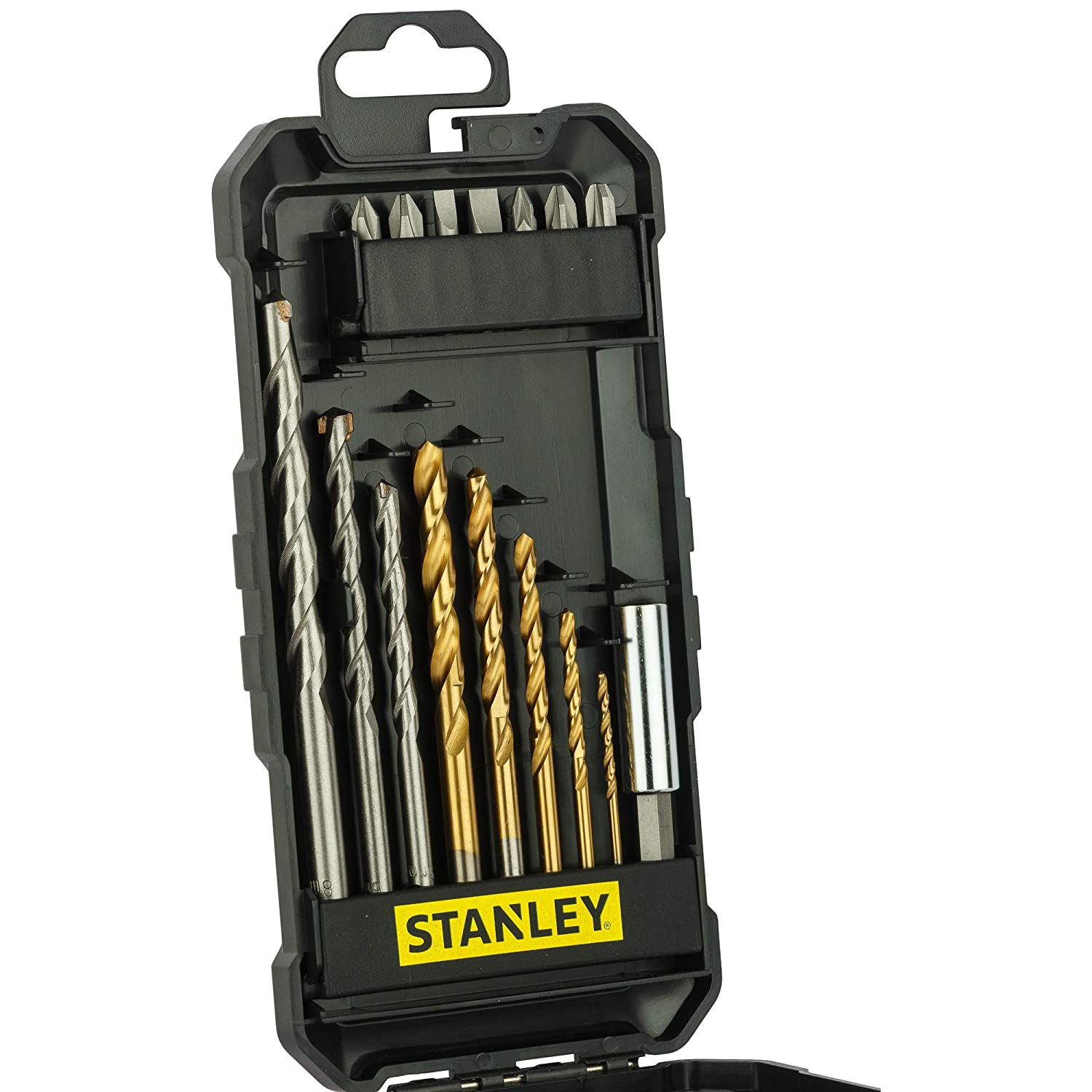 STANLEY STA7221-XJ Titanium Drilling and Screw Driving Set (16pc)