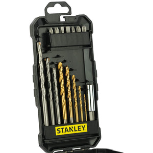 STANLEY STA7221-XJ Titanium Drilling and Screw Driving Set (16pc)