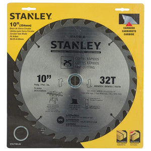 STANLEY STA7740-AE 10'' 32T Circular Saw Blade