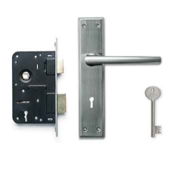 Godrej Matiz Satin 6 Lever Mortise Lock, 8083