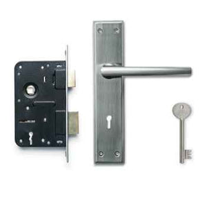 Godrej Matiz Satin 6 Lever Mortise Lock, 8083