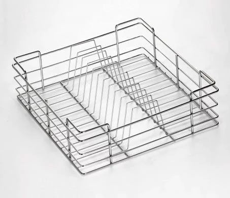 Thali Plate Basket Silver Series
