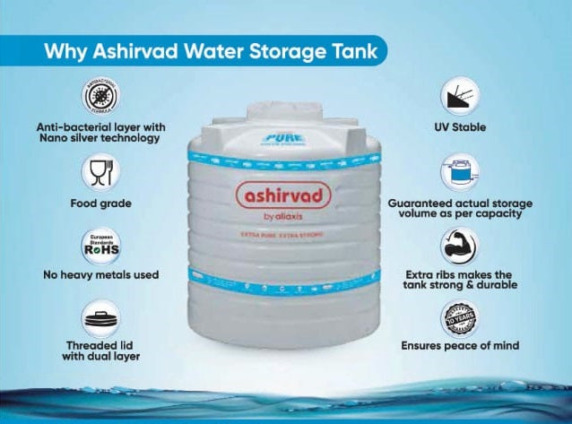 Ashirvad water tank