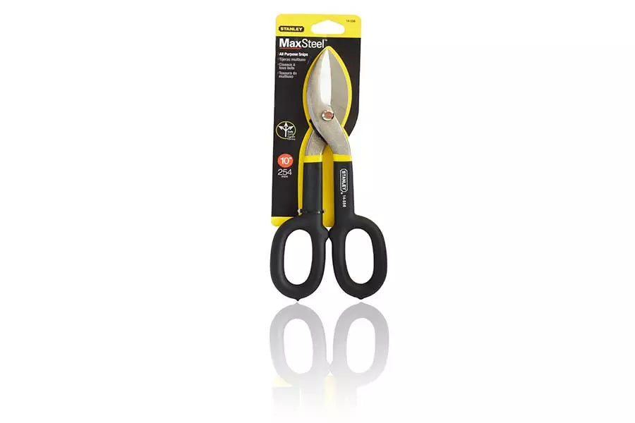 Stanley 14-556-22 Max steel All Purpose Snip (Straight Pattern) Cutting Capacity 0.94 mmFeatures Brand Name :	STANLEY Cutting Material